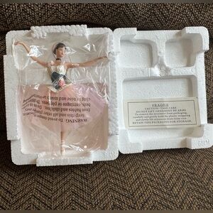 Barbie Lighter Than Air Porcelain Collectible Ornament 2001 Avon Y2K